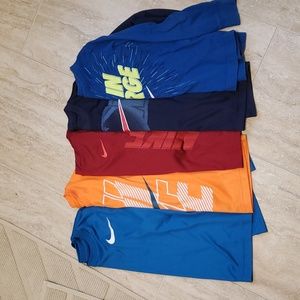 Bundle of 5 boys Nike long sleeve shirts